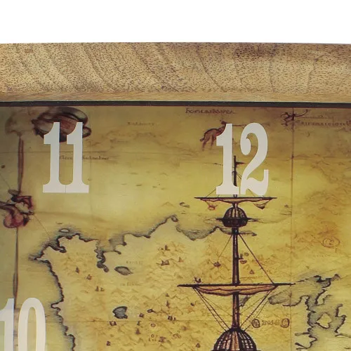Wanduhr – Detail der Oberfläche