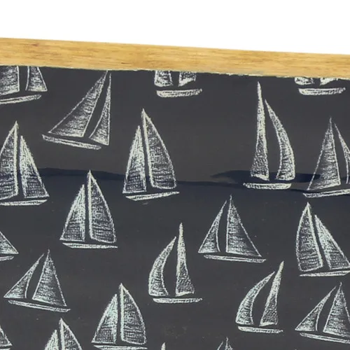 Platte - Segelboote – Detail der Oberfläche