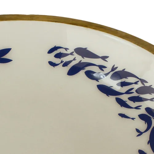 Fischschwarm – Detail der Oberfläche