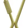 Steuerrad mit Anker-Schlüsselanhänger – Detail der Oberfläche