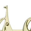 Schlüsselhaken mit 5 Segelbooten – Detail der Oberfläche