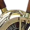 Maschinentelegraph – Detail der Oberfläche