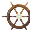 Detailansicht von Steuerrad