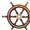 Detailansicht von Steuerrad