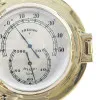 Thermo- & Hygrometer im Bullauge in Nahaufnahme