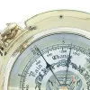 Barometer im Bullauge – Detail der Oberfläche