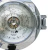 Barometer im Bullauge in Nahaufnahme
