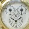 Uhr, Thermo- & Hygrometer im Bullauge – weitere Ansicht