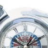 Bullaugen-Uhr mit Windrosenzifferblatt – Detail der Oberfläche