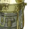 Ankerlampe mit Petroleumbrenner in Nahaufnahme