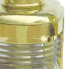 Mastlampe mit Petroleumbrenner in Nahaufnahme