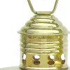 Steuerbordlampe mit Petroleumbrenner – Detail der Oberfläche