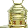 Backbordlampe mit Petroleumbrenner – Detail der Oberfläche