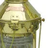 Ankerlampe mit Petroleumbrenner in Nahaufnahme