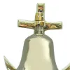 Detailansicht von Glocke mit Anker