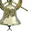 Glocke mit Steuerrad in Nahaufnahme