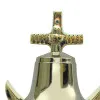 Detailansicht von Glocke mit Ankerwandhalterung