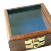Detailansicht von Holzbox