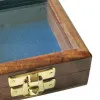Holzbox in Nahaufnahme