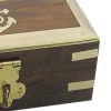 Holzbox in Nahaufnahme
