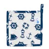 Detailansicht von Topflappen - Maritim