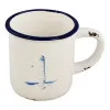 Becher mit Henkel - Leuchtturmdesign