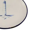 Teller - Leuchtturmdesign in Nahaufnahme