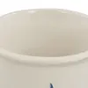Becher mit Henkel – Boote-Design – Detail der Oberfläche