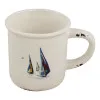 Becher mit Henkel – Boote-Design