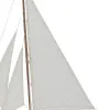 Segel-Yacht in Nahaufnahme