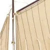 Segel-Yacht – Detail der Oberfläche