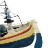 Fischerboot in Nahaufnahme