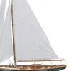Segelyacht in Nahaufnahme