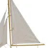 Segel-Yacht in Nahaufnahme