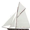 Detailansicht von Segelyacht