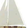 Segel-Yacht in Nahaufnahme