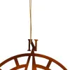 Hänger - Windrose – Detail der Oberfläche