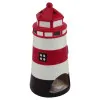 Detailansicht von Leuchtturm mit Teelicht