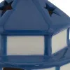 Leuchtturm mit Teelicht – Detail der Oberfläche