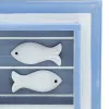 Fische im Rahmen in Nahaufnahme