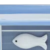 Fische im Rahmen – Detail der Oberfläche