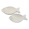 Detailansicht von Schalen - Fisch