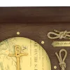 Knotentafel - Anker & Knoten – Detail der Oberfläche