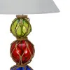 Lampe - Fischerkugeln in Nahaufnahme