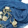Fischernetz mit Schwimmern – weitere Ansicht