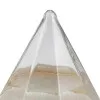 Sturmglas in Diamantenform – Detail der Oberfläche