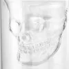 Gläser mit Totenkopf-Form in Nahaufnahme