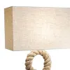 Detailansicht von Taulampe mit Schirm