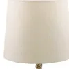Detailansicht von Taulampe mit Schirm
