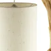 Treibholz-Lampe mit Schirm – weitere Ansicht